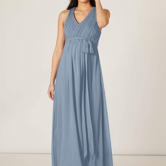 Azazie Dresses & Skirts - NWT Azazie Athena Dress Dusty blue